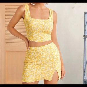 Sunny Day Skirt Set | mini skirt